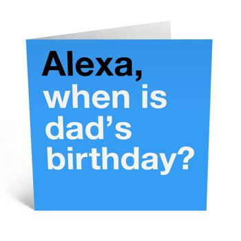 Carte d'anniversaire drôle pour papa, cartes d'anniversaire 3
