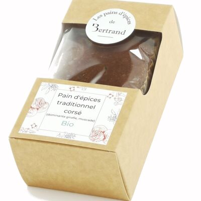Organic traditional full-bodied gingerbread (dominating clove and nutmeg)
