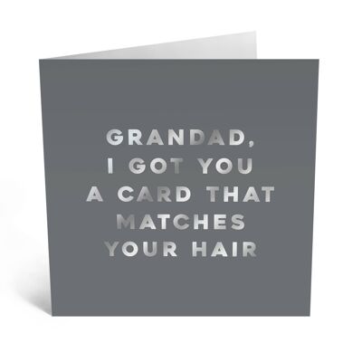 Carte grand-père assortie à votre carte de cheveux