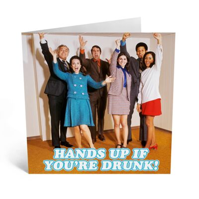 Carte Levez la main si vous êtes ivre
