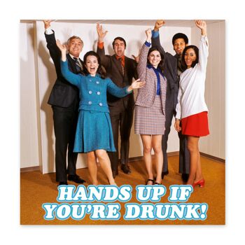 Carte Levez la main si vous êtes ivre 2