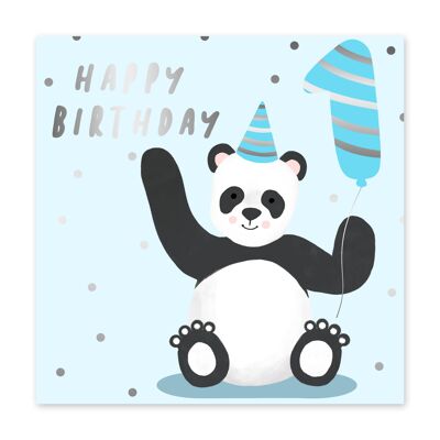 Happy Birthday Cute 1st Birthday Card