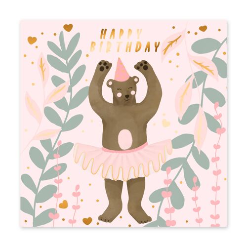 Happy Birthday Cute Birthday Card - 2