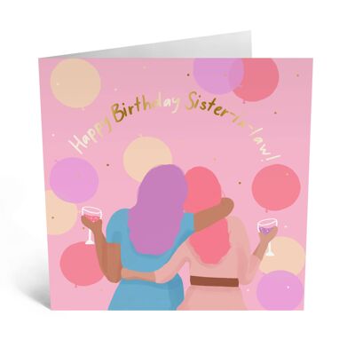 Happy Birthday Sister-in-law Card