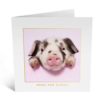 Carte Hogs and Kisses 1