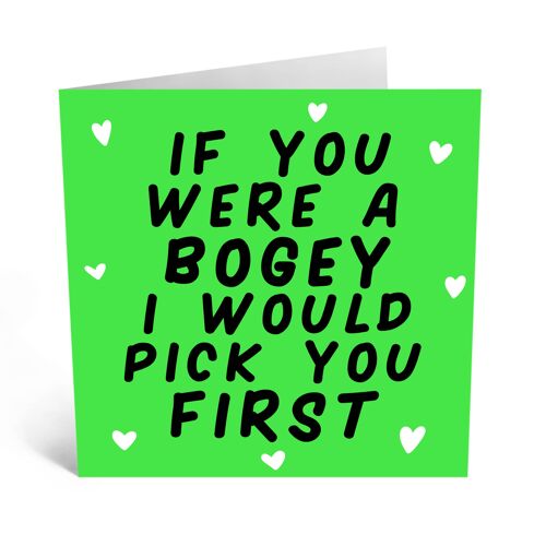 If You Were a Bogey Card