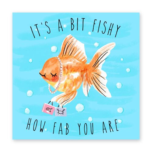 It’s a Bit Fishy Card