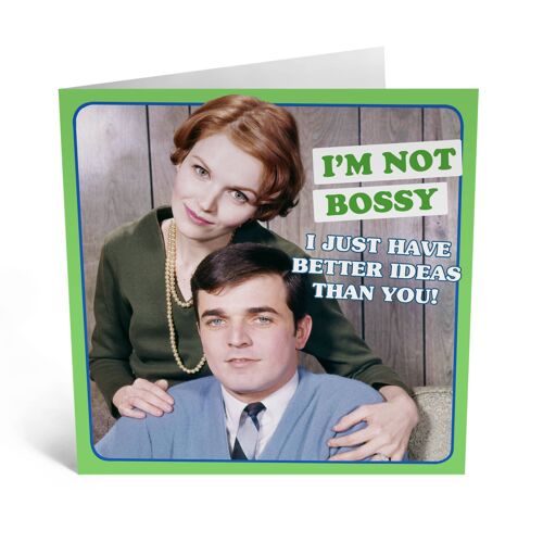 I’m Not Bossy Card