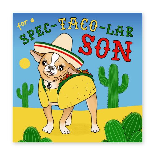 Juan Spec-taco-lar Son Card