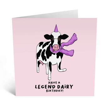 Légende Dairy Bday Card 1