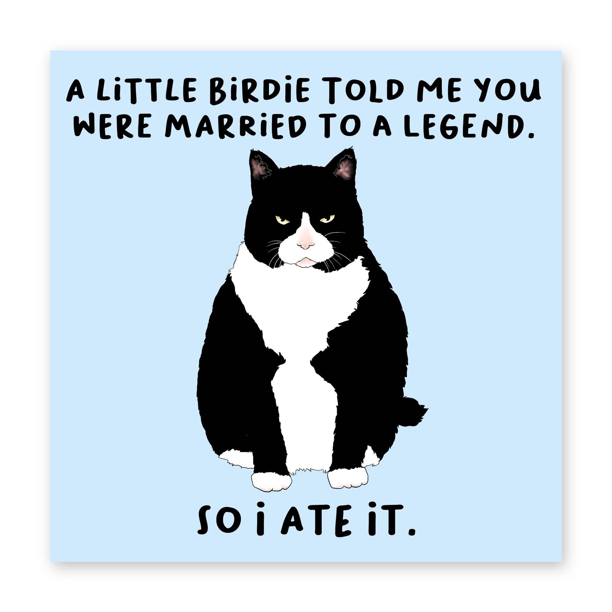 Little Birdie ha sposato una carta leggendaria