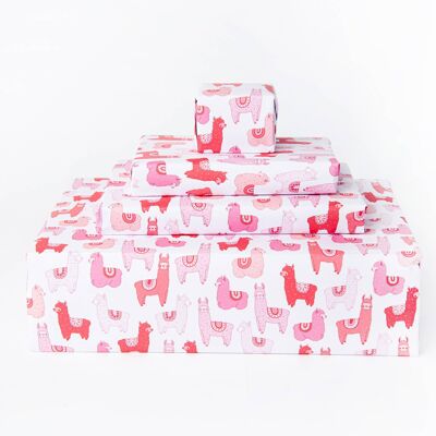 Llamazing Llamas Wrapping Paper - 1 Sheet