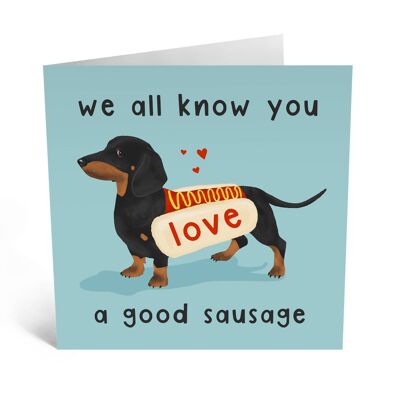 Love a Good Sausage Card