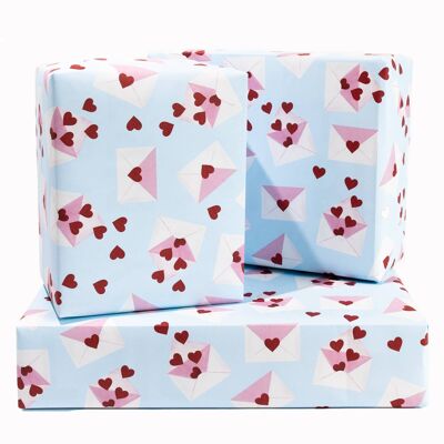 Love Letters Wrapping Paper - 1 Sheet