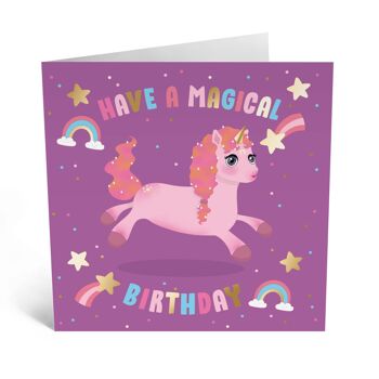 Carte d'anniversaire magique Luna 3