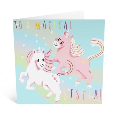 Magical Sister Card