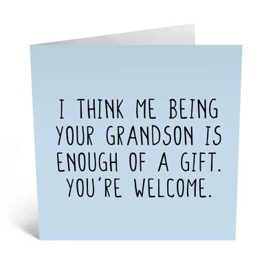 Ich bin deine Enkelkarte