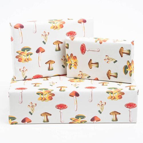 Mushrooms Wrapping Paper - 1 Sheet