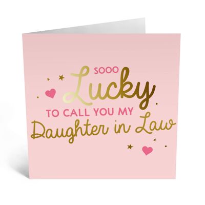 My Daughter in Law Card