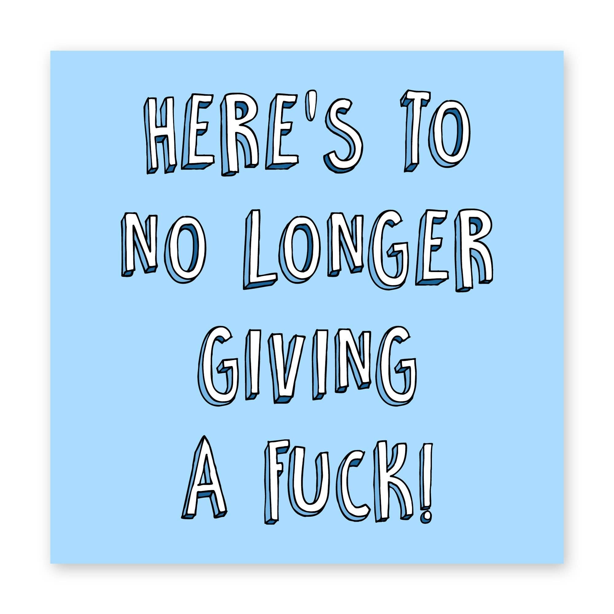 Non dare più una carta del cazzo