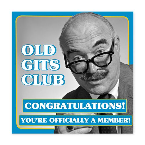 Old Gits Club Card