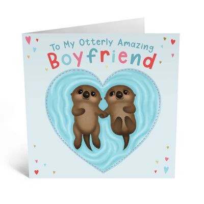 Ollie Otter Boyfriend Card