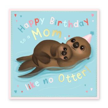 Ollie Otter Mom Like No Otter Carte 1