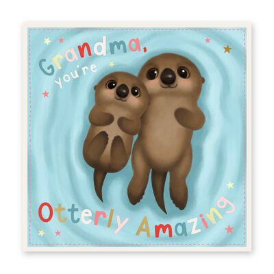 Ollie Otterly erstaunliche Oma-Karte