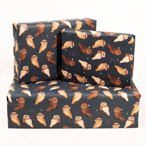 Owls Wrapping Paper - 1 Sheet