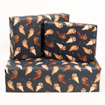 Papel de Regalo Búhos - 1 Hoja