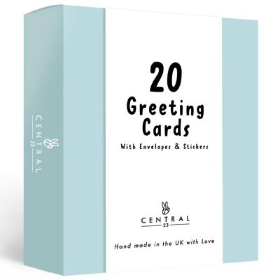 Pack Of 20 Pretty & Foil Faith / Religious Cards