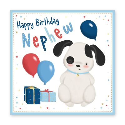 Percy Pup Nephew Card