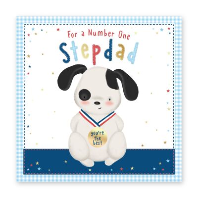 Percy Pup Stepdad Card