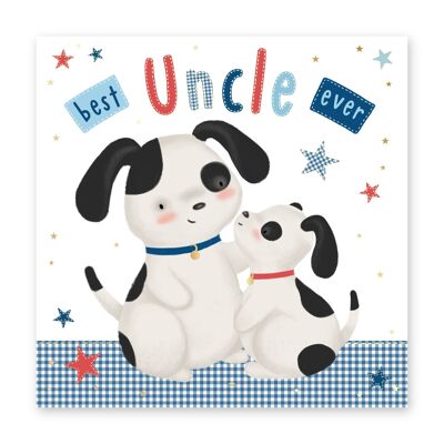 Percy Pup Uncle Card