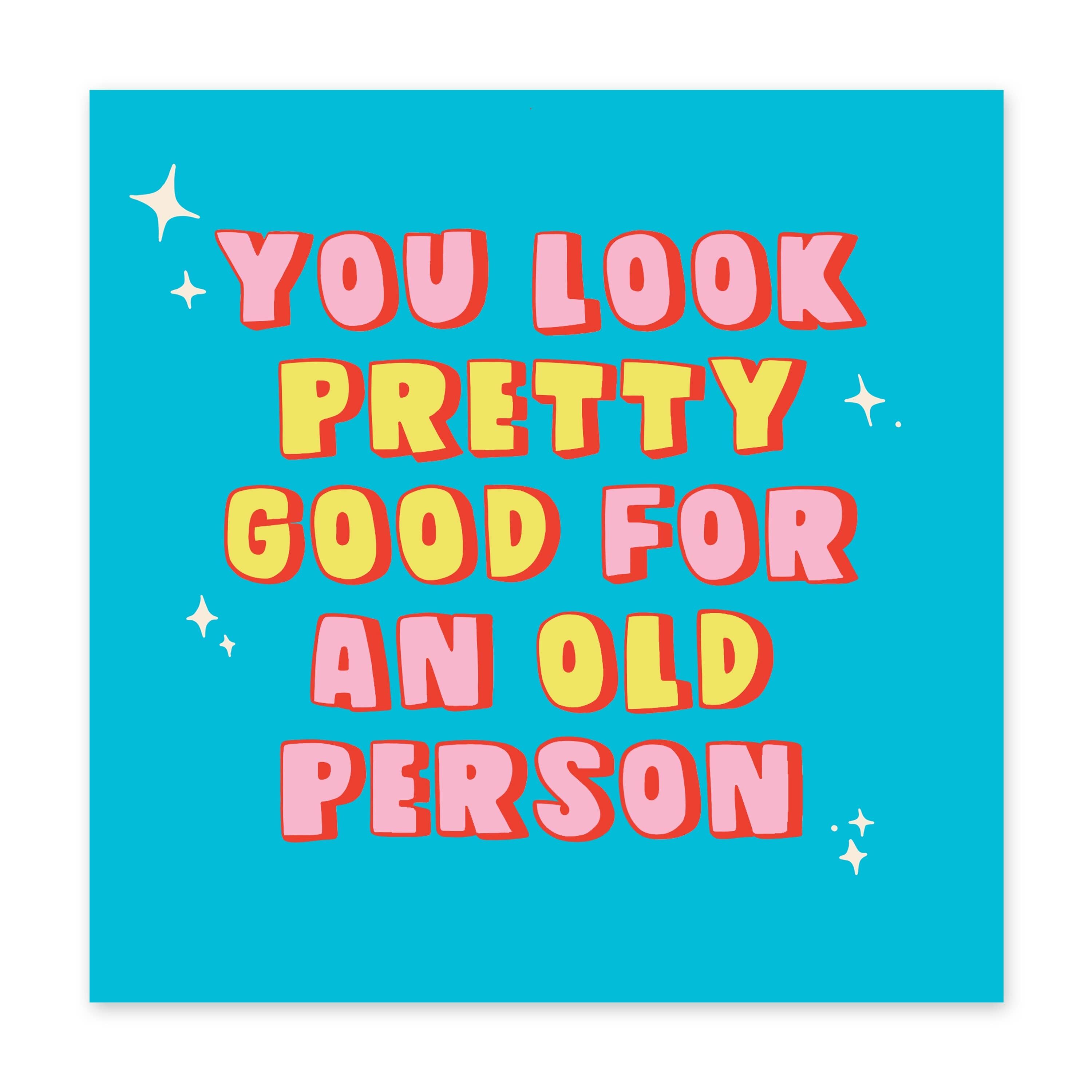 Ziemlich gut für eine alte Personenkarte