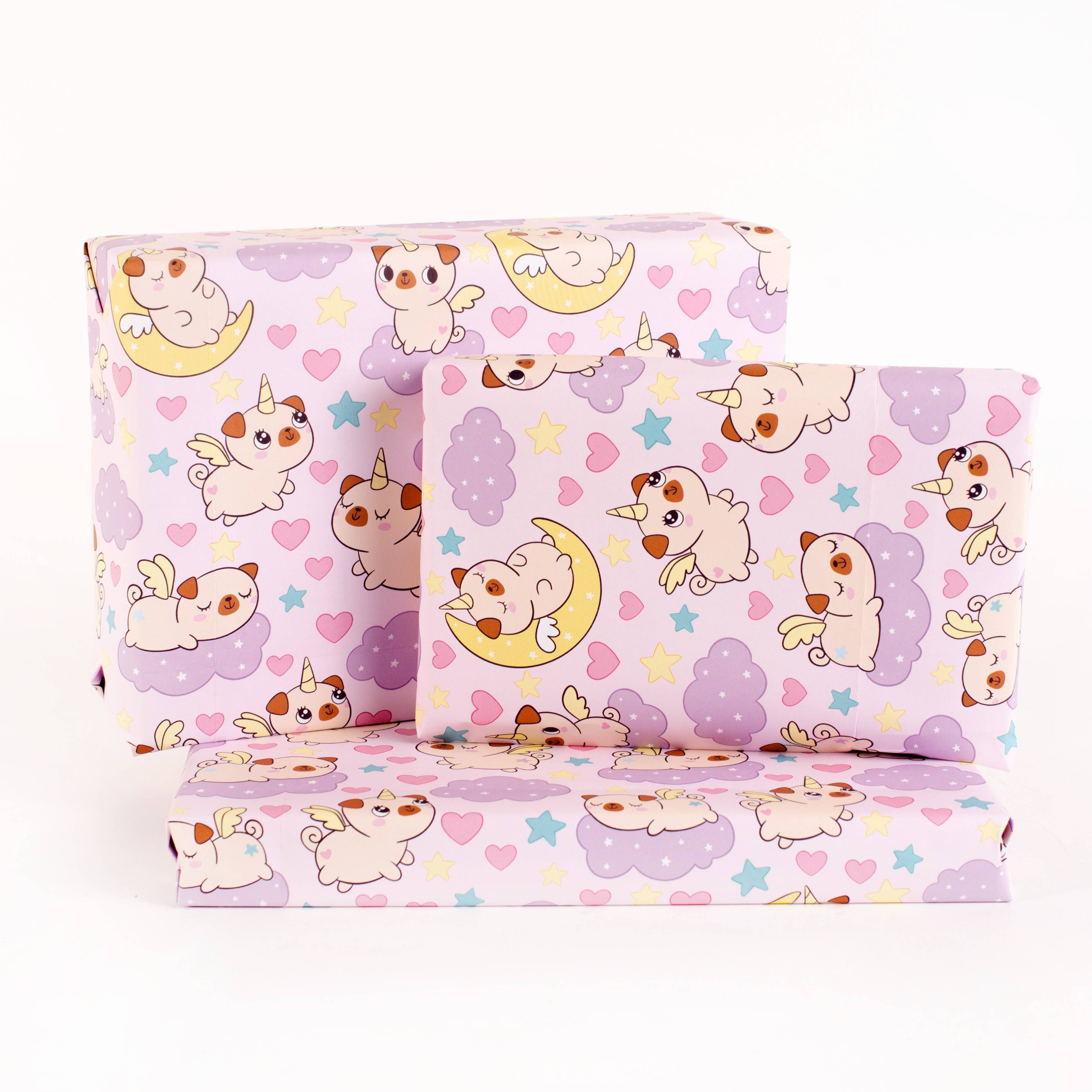 Carta da regalo Pugicorns - 1 foglio
