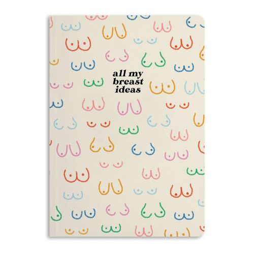 Punny Notebook, Naked Notebook Design