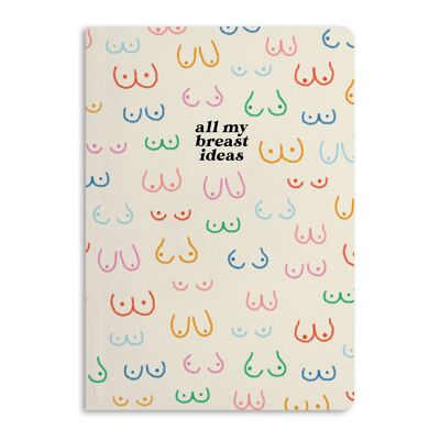 Cuaderno Punny, diseño de cuaderno desnudo