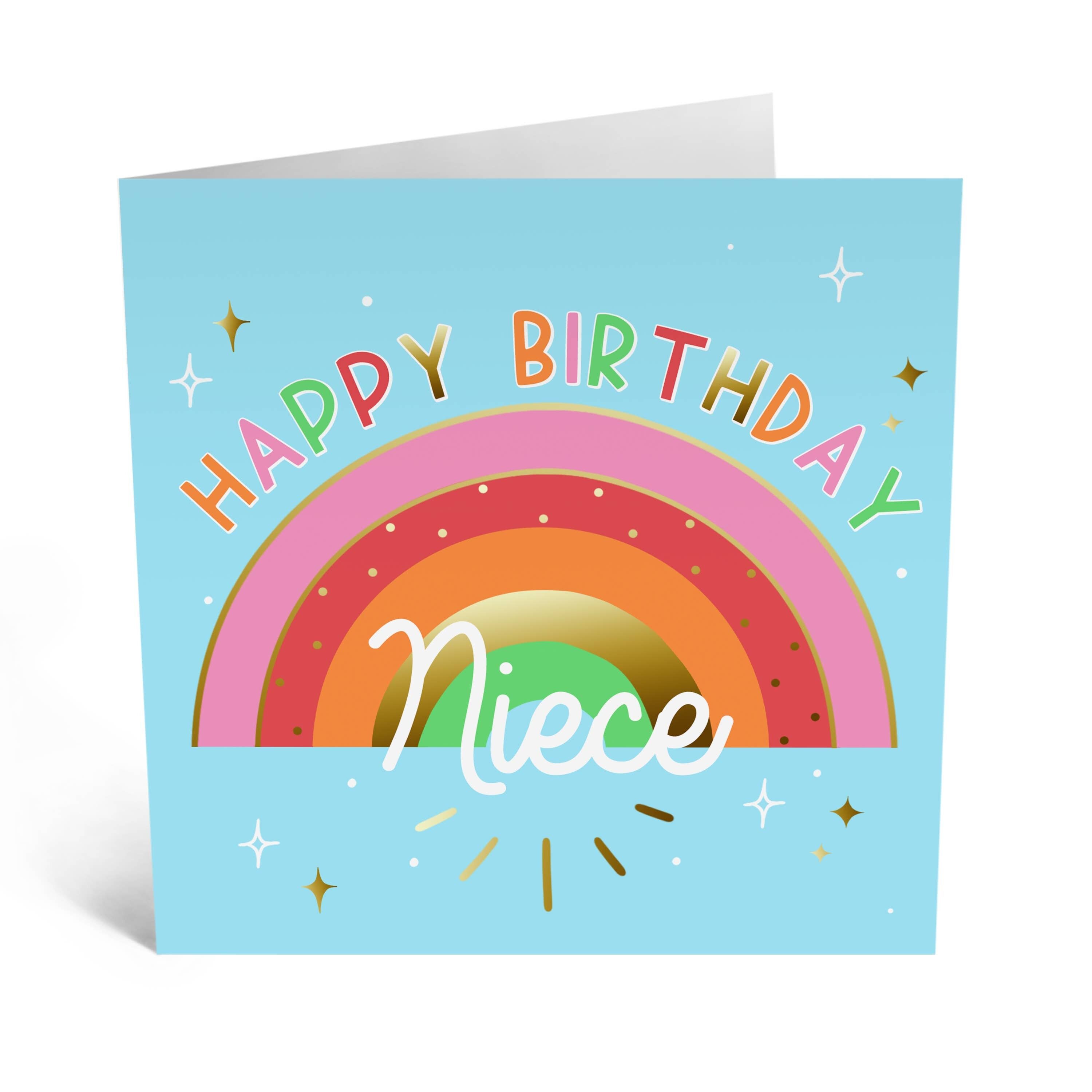 Carta della nipote arcobaleno