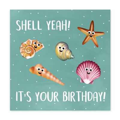 Shell Yeah Card