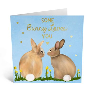 Some Bunny Loves You Card