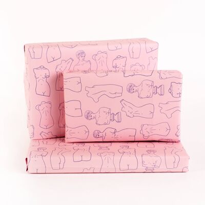 Statues Wrapping Paper - 1 Sheet