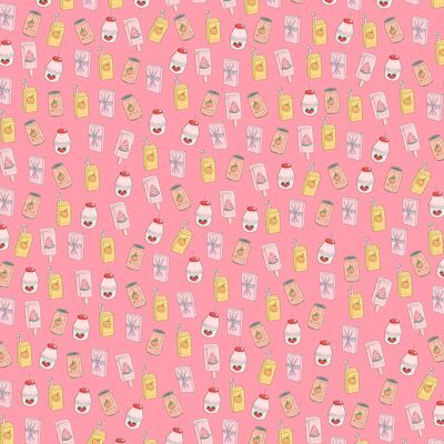 Sweet Drinks Wrapping Paper - 1 Sheet