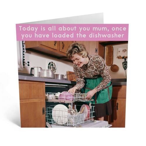 Today Is All About You Mum Card