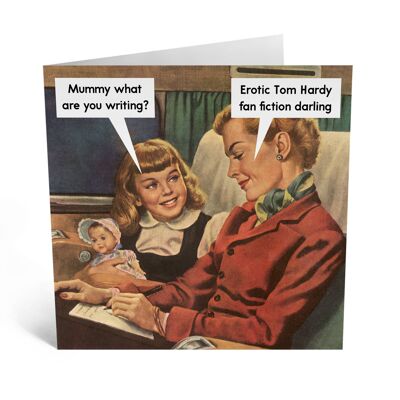 Tom Hardy Fan Fiction Card