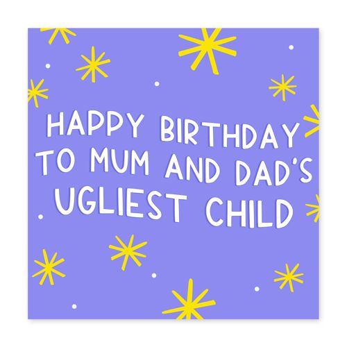 Ugliest Child Card