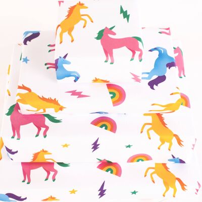 Unicorn Wrapping Paper - 1 Sheet