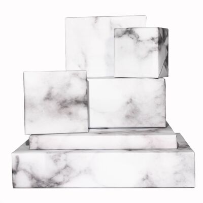 White Marble Wrapping Paper - 1 Sheet
