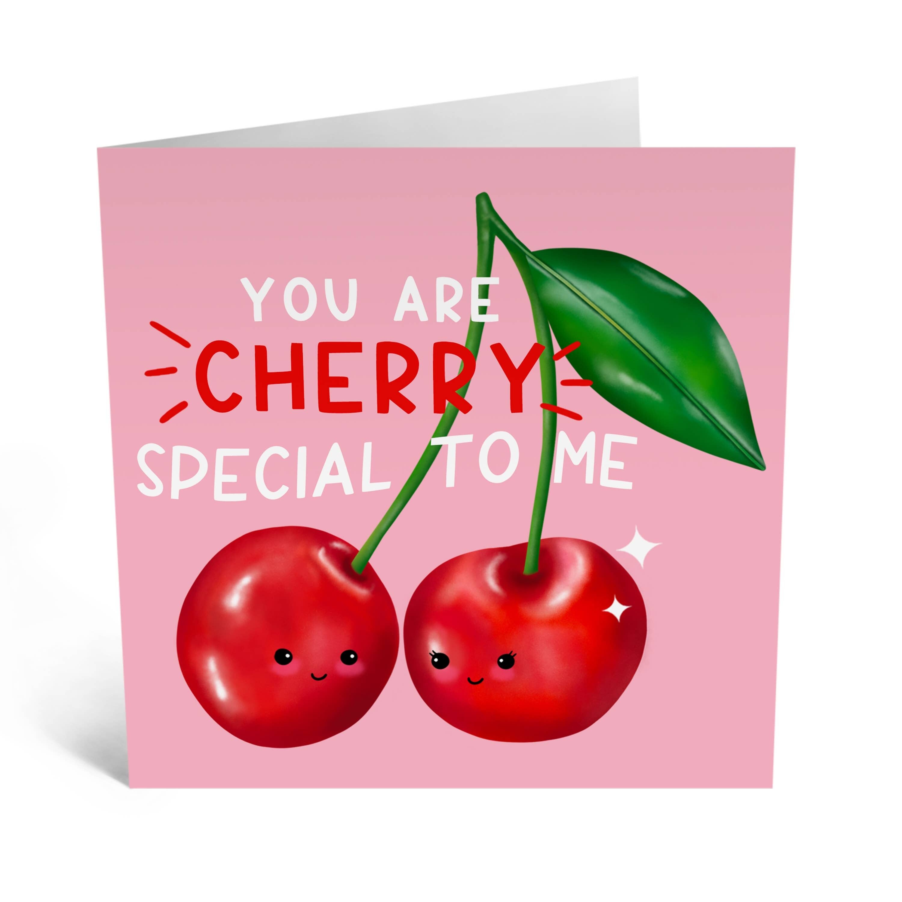 Eres una cereza especial para mí Tarjeta