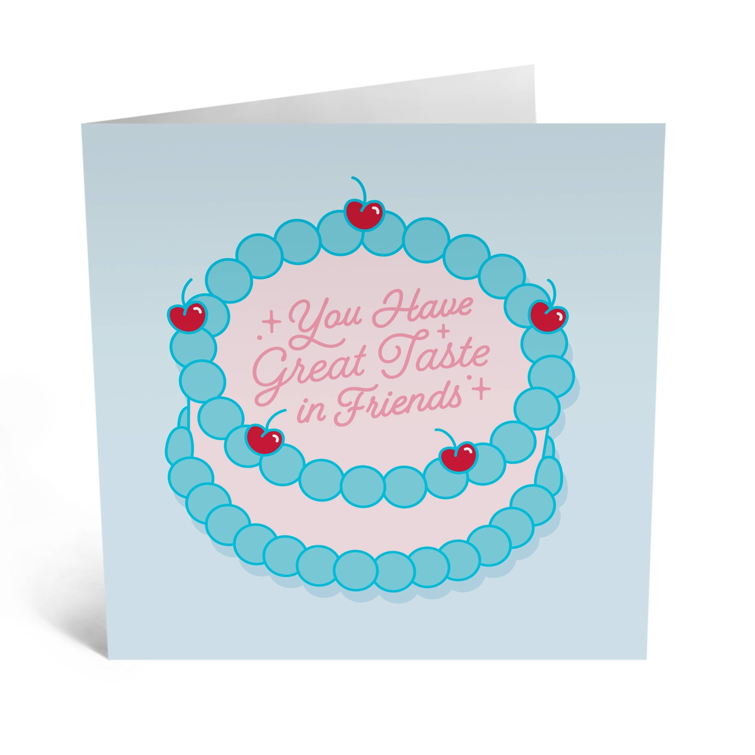 Hai un grande gusto per la carta degli amici